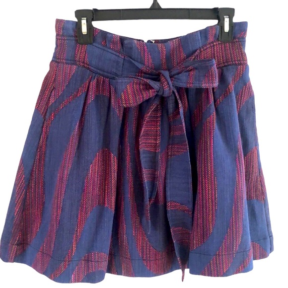 Anthropologie Cidra cotton mini skirt size 2 - Picture 1 of 9